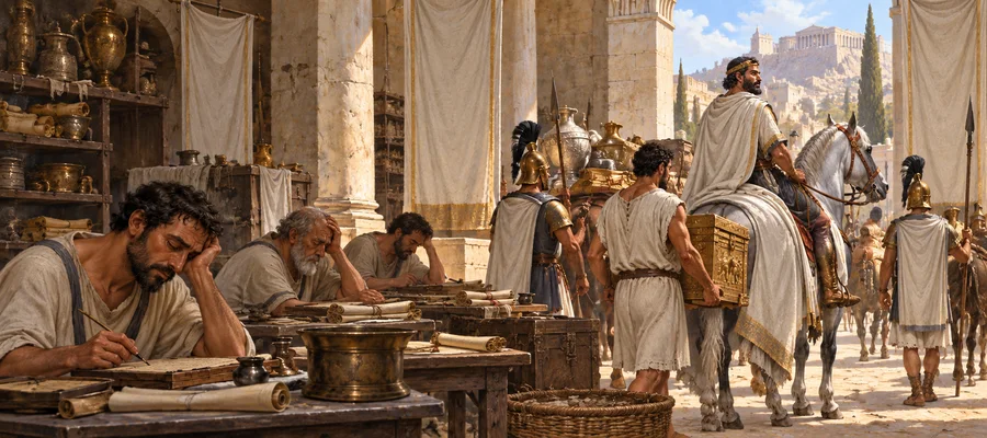 A neglected royal treasury