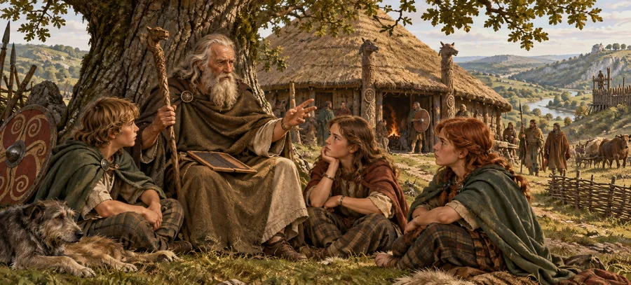 The elders teach