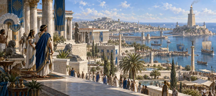 Alexandria and the Pharos