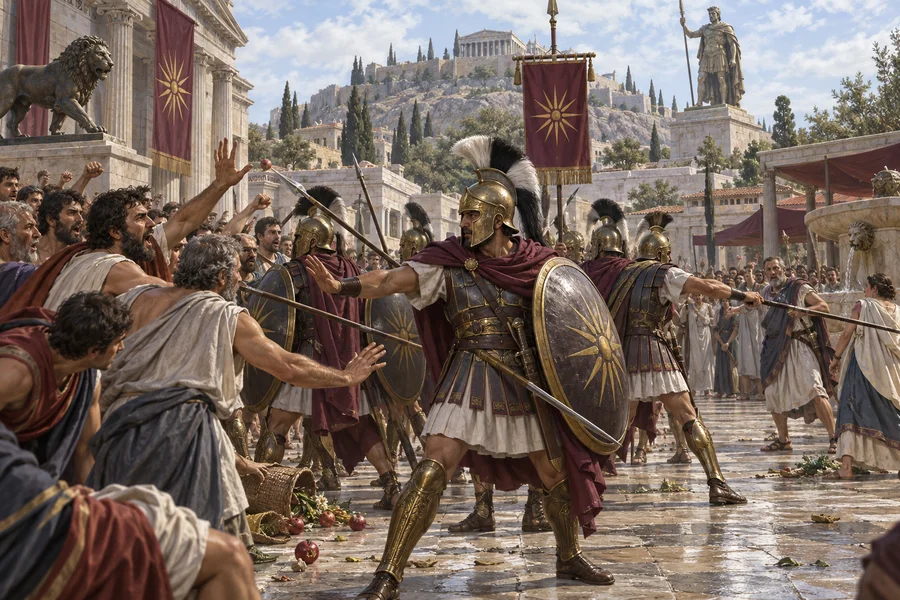 Unrest in the agora
