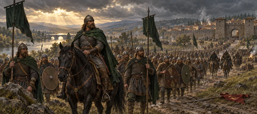 The Frankish host